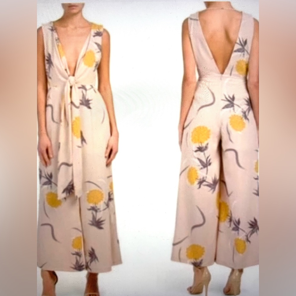 White closet pink jumpsuit